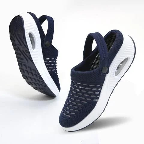 🔥Last Day Promotion 75% OFF🔥Women Walking Shoes Air Cushion Slip-On Shoes