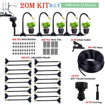 🔥360° Curved Garden Automatic Irrigation System