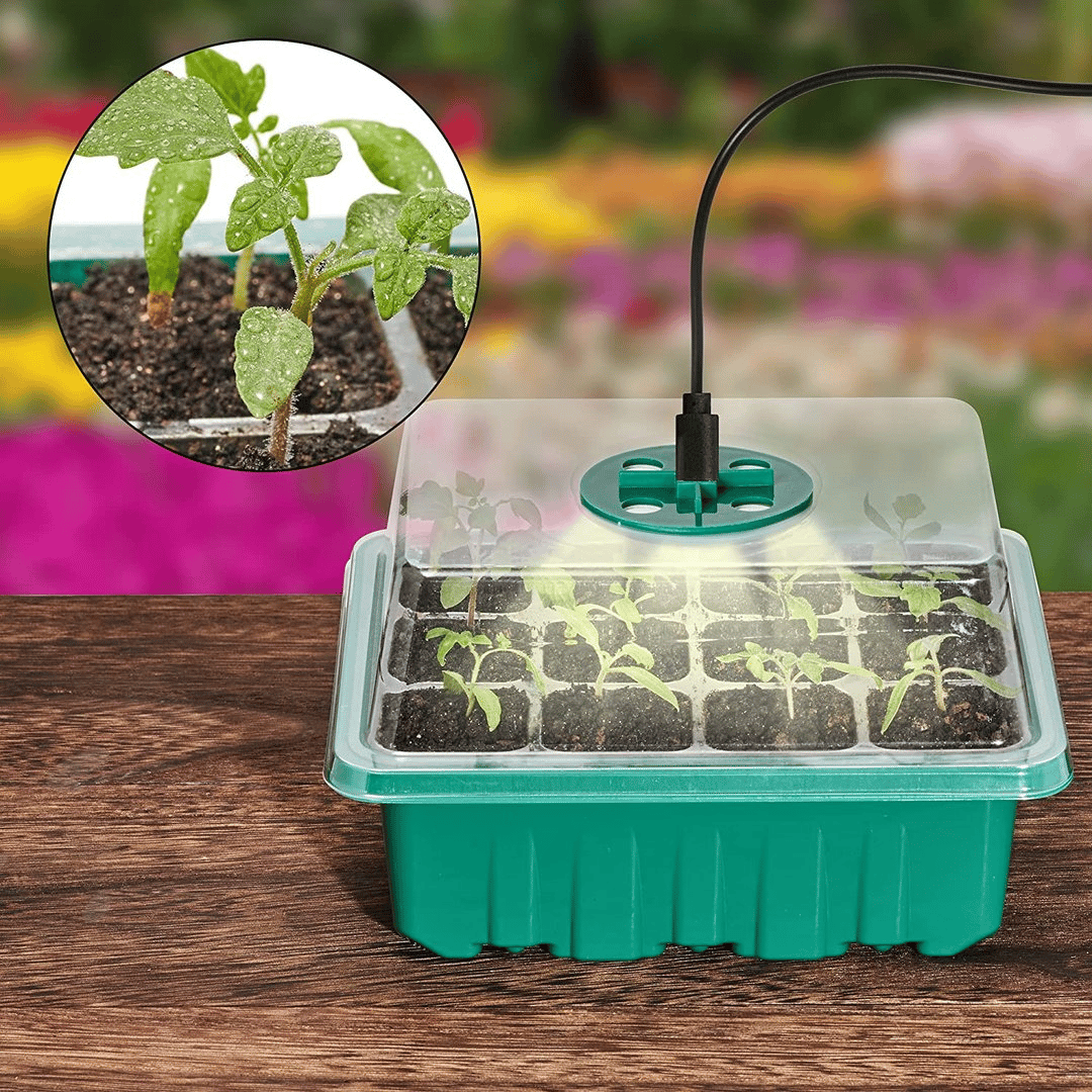 Adjustable Humidity Seed Starter Trays