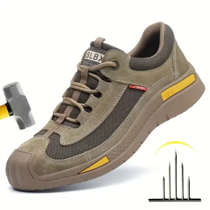 MEN'S LIGHTWEIGHT ORTHOPEDIC SAFETY SHOES