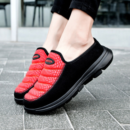 MEN'S COMFORTABLE COTTON WARM SLIP-ON CASUAL SHOES