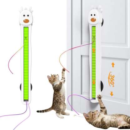 🐱✨Auto Motion Flying Rope Cat Toy —  From Lazy to Crazy