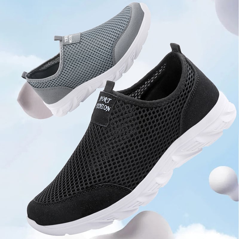 MEN'S BREATHABLE MESH ORTHOPEDIC CORRECTION SUPPORT SNEAKERS