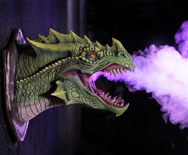 🔥Today 50%OFF🔥Perfect Wall Fantasy Dragon red