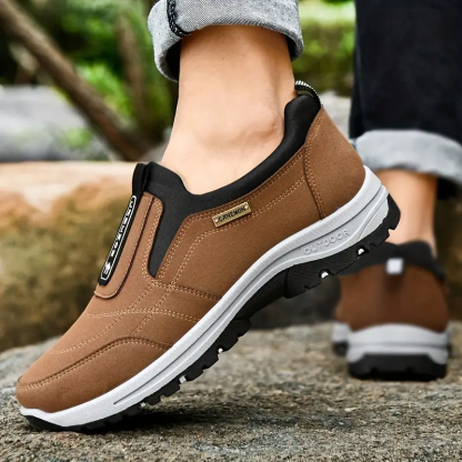 (🔥Hot Sale)Men's Comfortable Waterproof Breathable Orthopedic Walking Shoes Hiking Shoes-walkjoyful