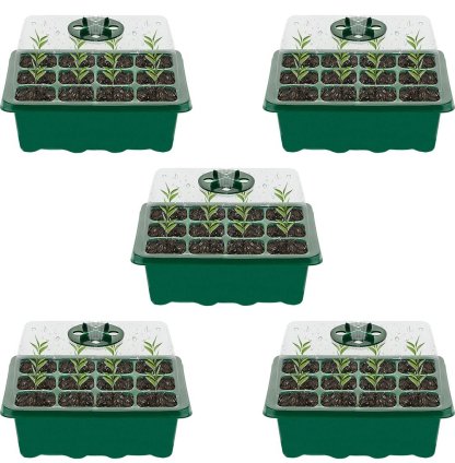 Adjustable Humidity Seed Starter Trays