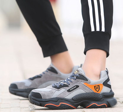 ⏰Limited Time Sale 70% OFF-Men's Steel Toe Orthopedic Safety Sneakers