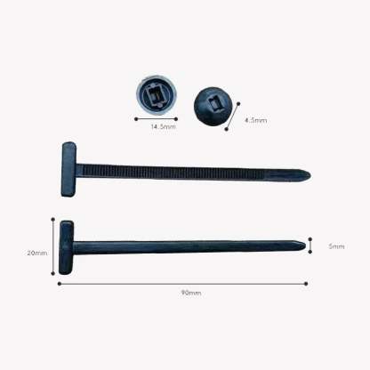🚗 Instant Car Fix - 🔧 Nylon Universal Cable Tie Buckle - For Quick, Secure Vehicle Part Fastening!