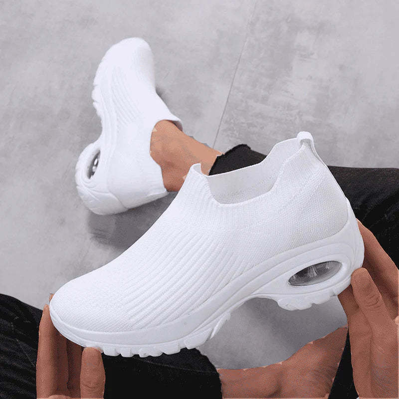 WOMEN SLIP-ON LIGHT AIR CUSHION ORTHOPEDIC SNEAKERS