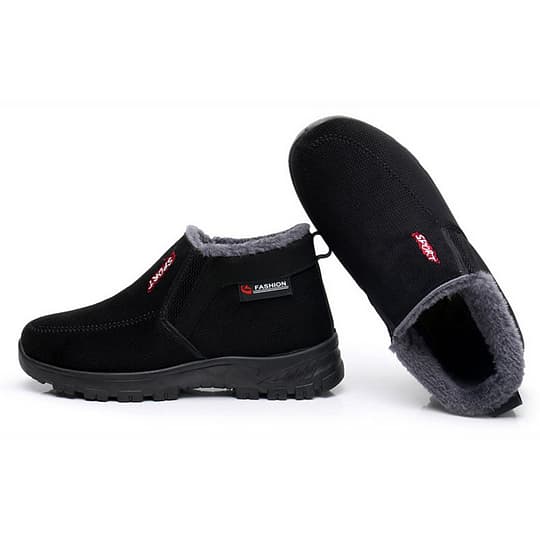 (⏰CLEARANCE SALE 70% OFF) Men's 2024 Winter New Waterproof And Non-Slip Slip-On Warm Cotton Shoes Correction Ankle Support Wide Toe Arch Support Sports Shoes-walkjoyful