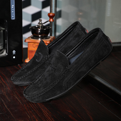MEN��S COMFORTABLE SLIP-ON CASUAL SHOES-walkjoyful