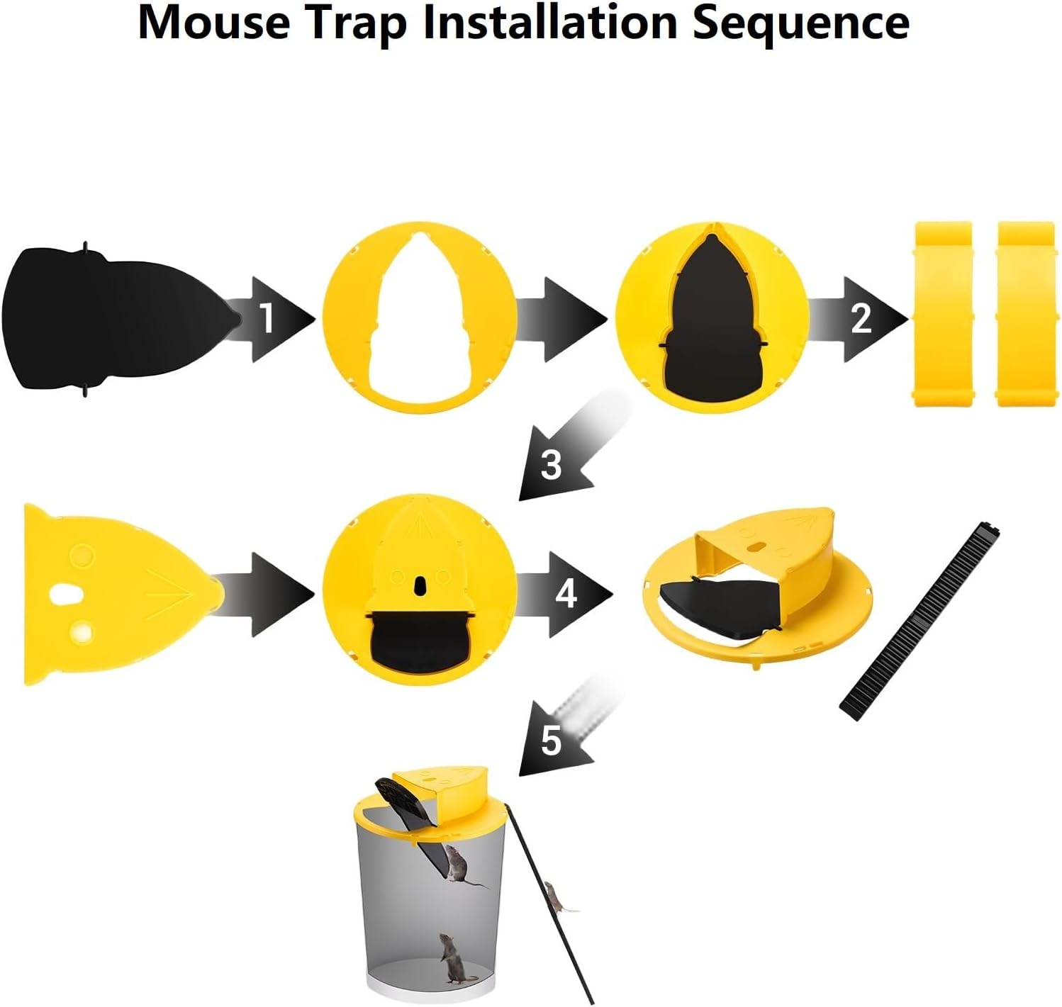 (🎁Black Friday Pre Sale-30% OFF) Bucket Lid Mouse Trap