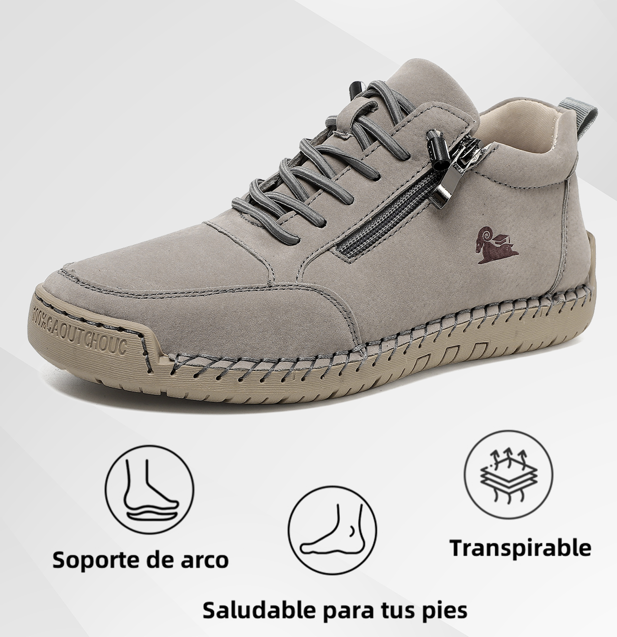 (🔥 50% off - Don't miss out!) Selected calfskin leather shoes - Orthopedic shoes - 👞 - Durable, non-slip, and waterproof (arch support, pain relief, unisex)