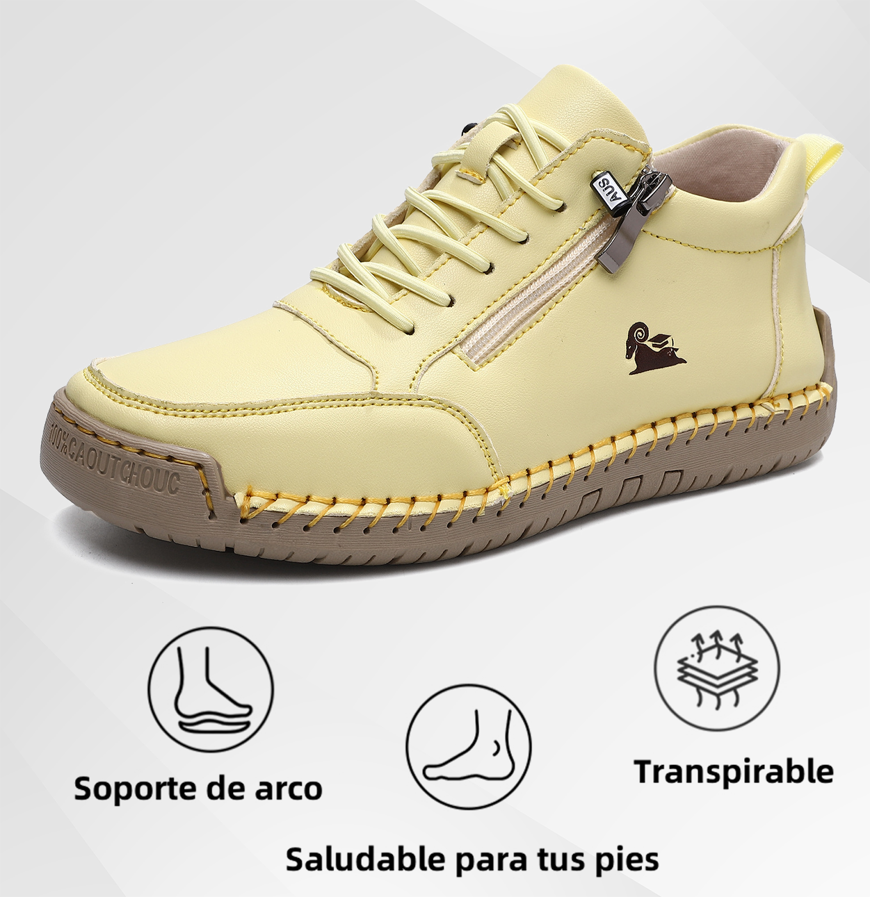 (🔥 50% off - Don't miss out!) Selected calfskin leather shoes - Orthopedic shoes - 👞 - Durable, non-slip, and waterproof (arch support, pain relief, unisex)