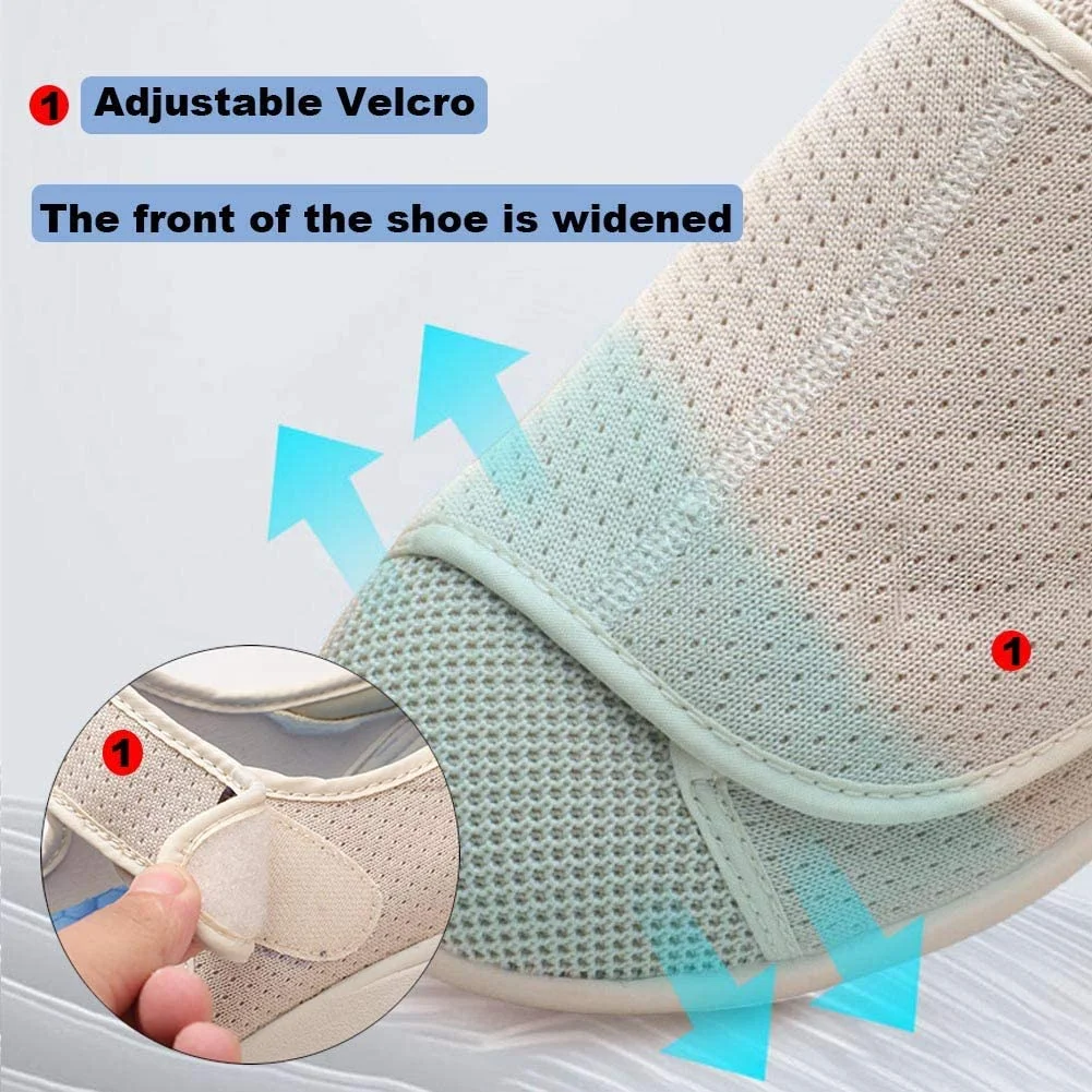 [FOR SWOLLEN FEET + PLUS SIZE]  - Comfortable Unisex Wide Walking Shoes