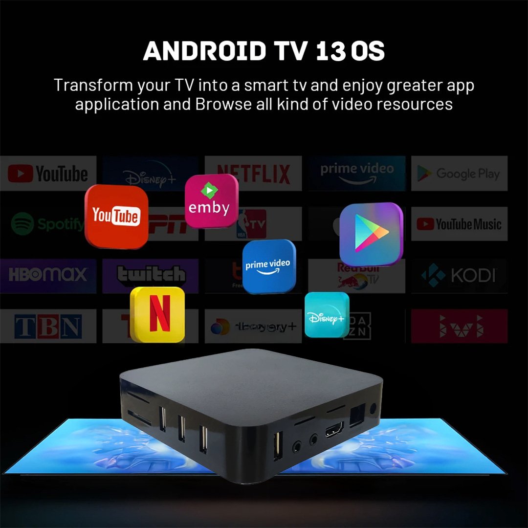 Last Day Promotion 49% OFF⏰4K MAX Smart TV Box