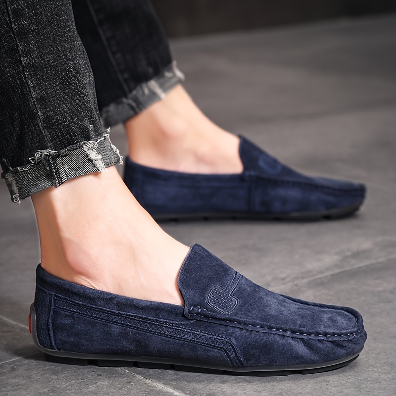 MEN��S COMFORTABLE SLIP-ON CASUAL SHOES-walkjoyful