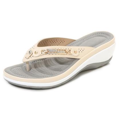Vanccy- Summer Bling Sandals Comfortable Slippers-walkjoyful