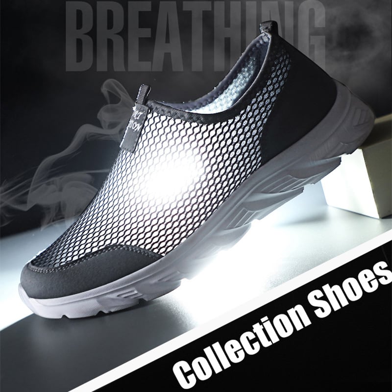 MEN'S BREATHABLE MESH ORTHOPEDIC CORRECTION SUPPORT SNEAKERS