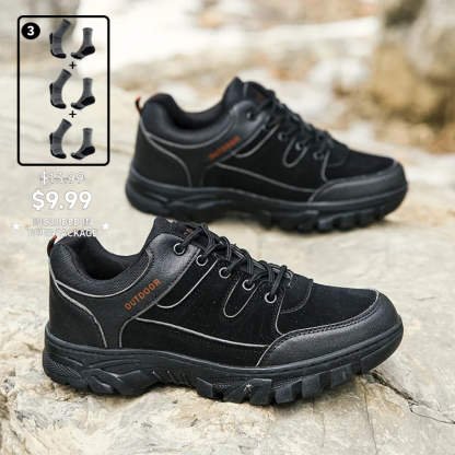 (⏰Limited Time Sale 70% OFF) Men's Outdoor Orthopedic Wide Toe Arch Support Hiking Shoes