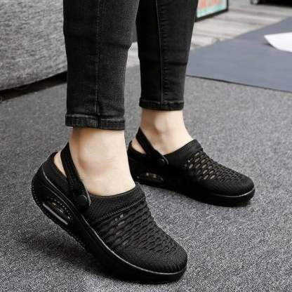 🔥Last Day Promotion 75% OFF🔥Women Walking Shoes Air Cushion Slip-On Shoes
