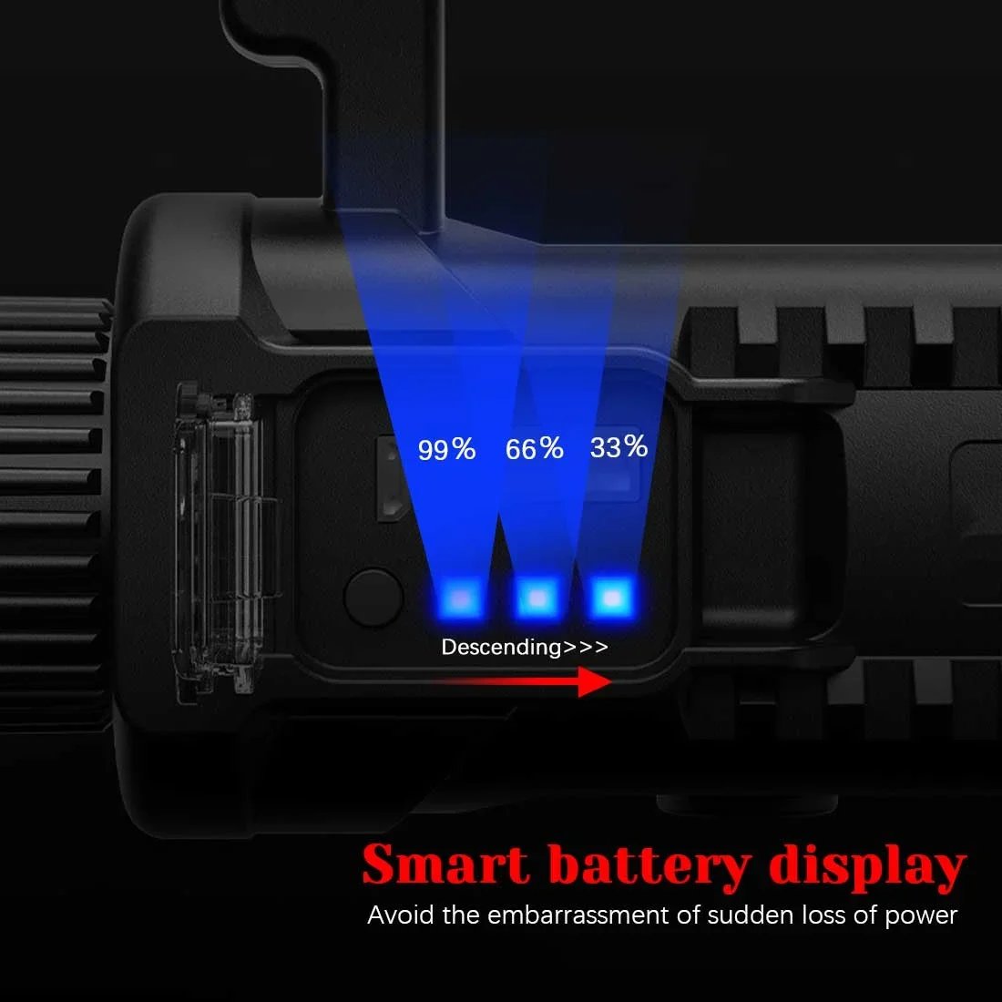 (🔥HOT SALE NOW 49% OFF) - Rechargeable Handheld Spotlight Flashlight