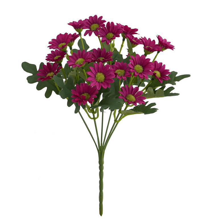 🏆Flash Sale⚡Artificial Outdoor Sunset Mums Flowers - UV resistant, Wa