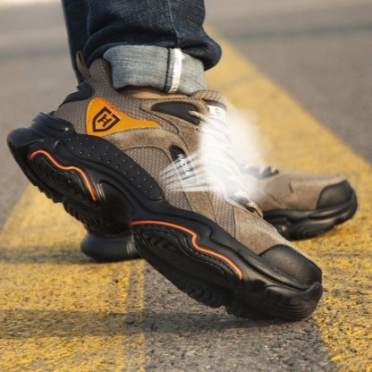 ⏰Limited Time Sale 70% OFF-Men's Steel Toe Orthopedic Safety Sneakers