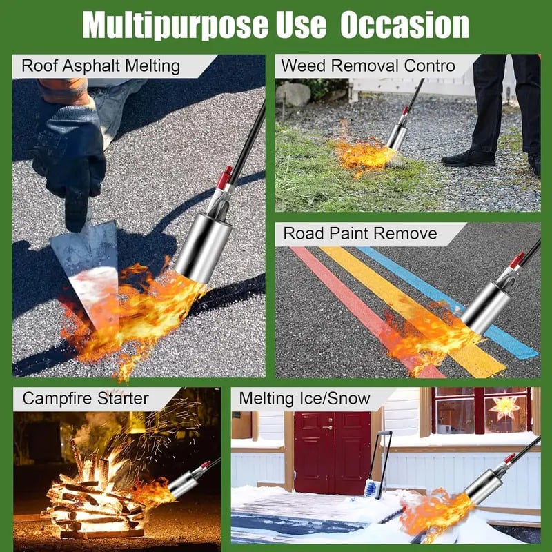 🔥NEW Propane Torch Weed Burner Kit