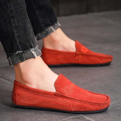 MEN��S COMFORTABLE SLIP-ON CASUAL SHOES-walkjoyful