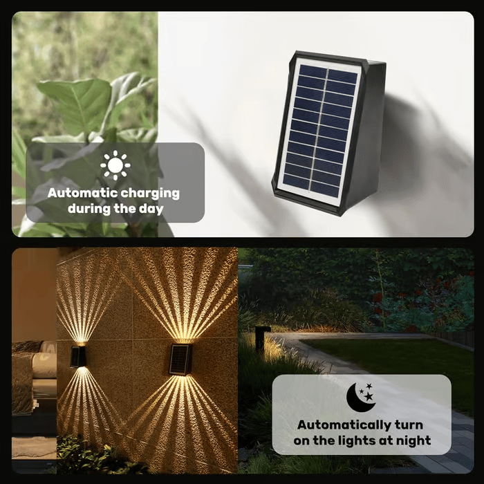 ✨☀️Solar Wall Lights Outdoor Light Waterproof