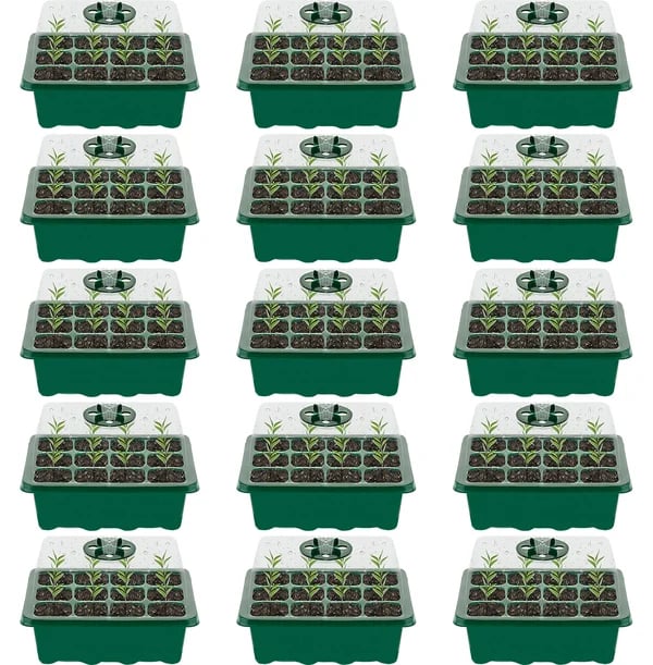 Adjustable Humidity Seed Starter Trays