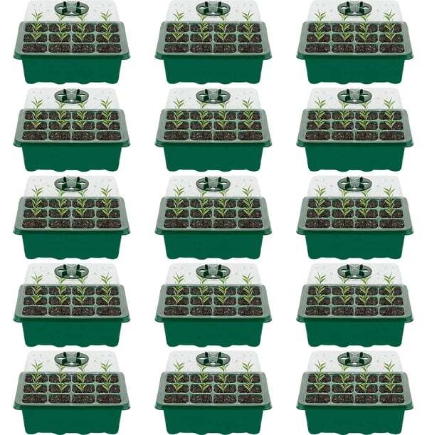 Adjustable Humidity Seed Starter Trays