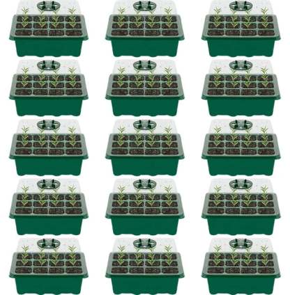 Adjustable Humidity Seed Starter Trays