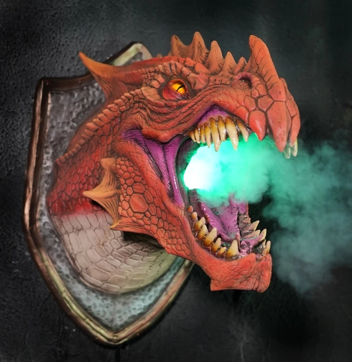 🔥Today 50%OFF🔥Perfect Wall Fantasy Dragon red