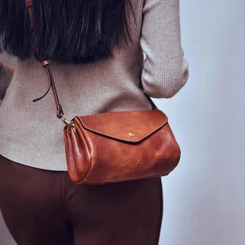 New Genuine Leather Women's Shoulder Bag