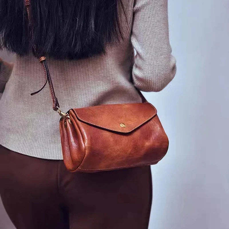 New Genuine Leather Women's Shoulder Bag