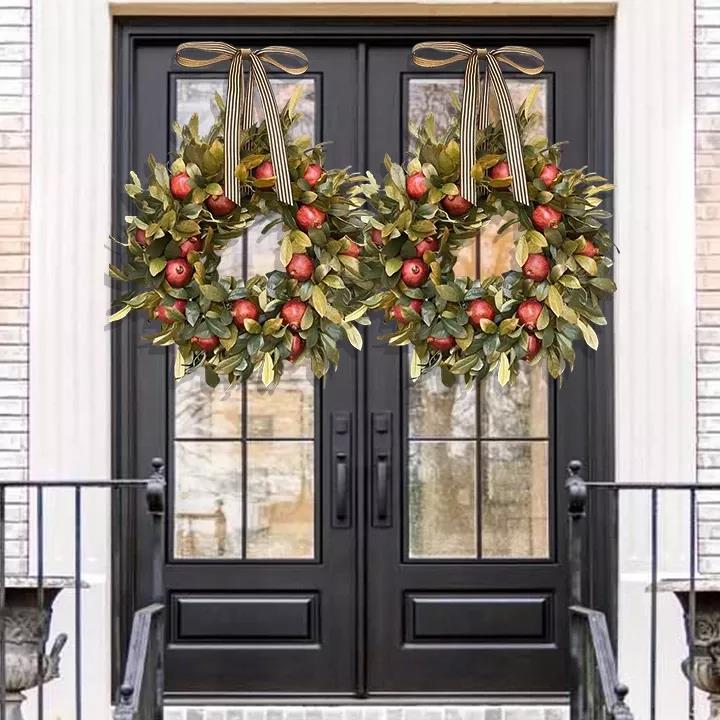 🍁Fall wreath - pomegranate wreath