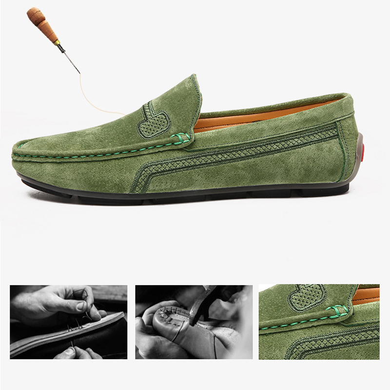 MEN��S COMFORTABLE SLIP-ON CASUAL SHOES-walkjoyful