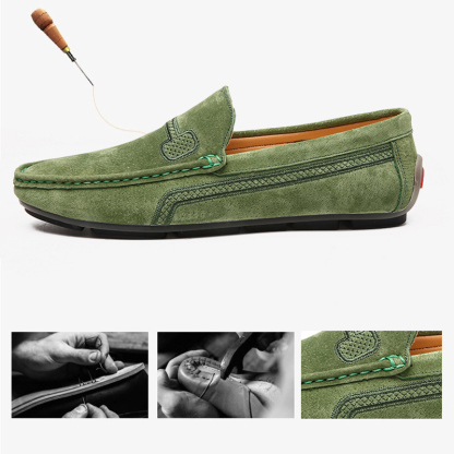 MEN��S COMFORTABLE SLIP-ON CASUAL SHOES-walkjoyful
