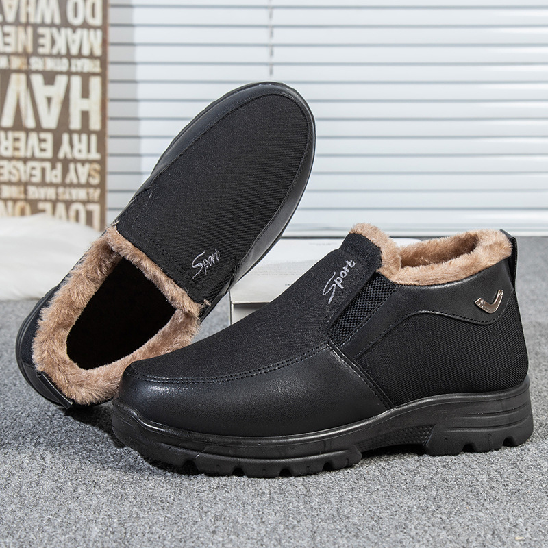 Men's Winter Fleece Warm Comfortable  Orthopedic Sneakers