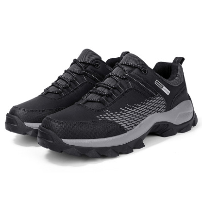[👨‍⚕️Effect: Relieves Foot Pain] Men's Comfortable Orthopedic Support Shoes Lightweight Waterproof Hiking Work Shoes