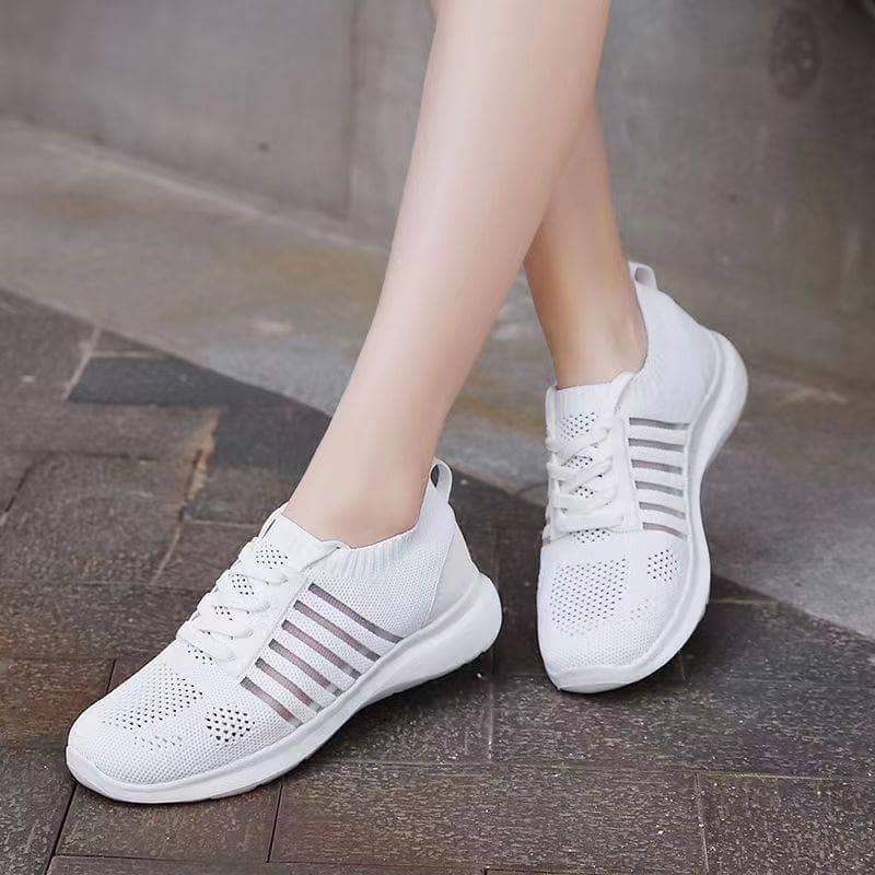 Women Breathable Arch Support Elastic Orthopedic Shoes-walkjoyful