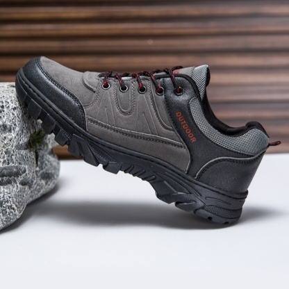 (⏰Limited Time Sale 70% OFF) Men's Outdoor Orthopedic Wide Toe Arch Support Hiking Shoes