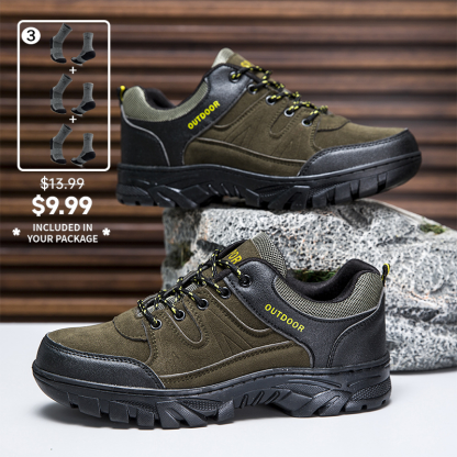 (⏰Limited Time Sale 70% OFF) Men's Outdoor Orthopedic Wide Toe Arch Support Hiking Shoes