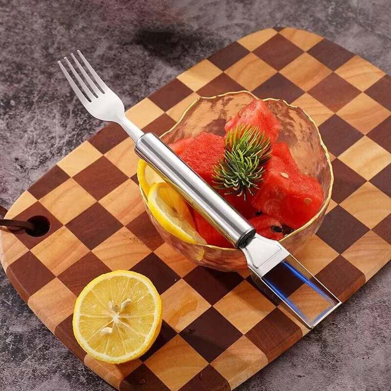 🍉 Effortless Fruit Prep-49% OFF-✨ 2-in-1 Fruit Cutter & Fork – For Quick and Easy Fruit Serving! 🍓