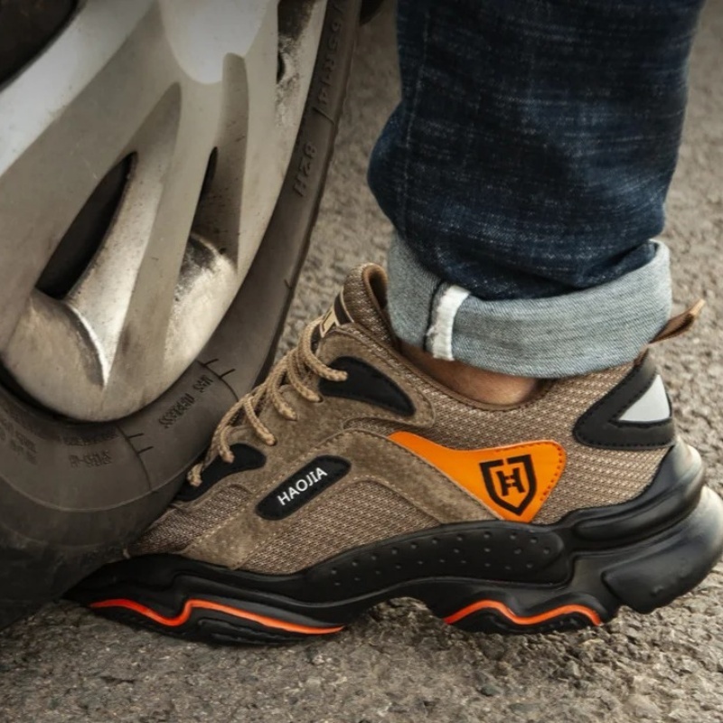 ⏰Limited Time Sale 70% OFF-Men's Steel Toe Orthopedic Safety Sneakers