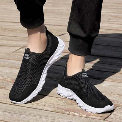 MEN'S BREATHABLE MESH ORTHOPEDIC CORRECTION SUPPORT SNEAKERS