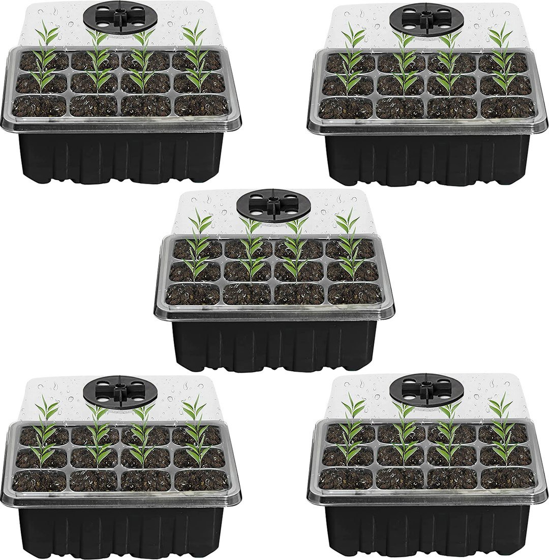 Adjustable Humidity Seed Starter Trays