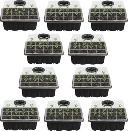 Adjustable Humidity Seed Starter Trays
